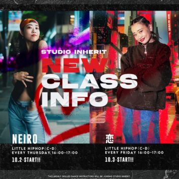 【NEW CLASS】2025.10月~NEW リトル クラス START!!